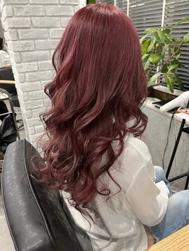 ヘアアンドリラクシングルーム アールフラン(Hair&Relaxingroom arFranc) チェリーピンク