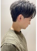 刈り上げないナチュラルセンターパート