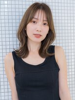 アンアミ シブヤ(Un ami shibuya) 【Unami】池田　大人ミディアム『上品な顔まわり×くびれヘア』