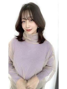 エールバイボヌール(Ere by Bonheur) 山本)かかっても耳にかけても可愛い韓国風顔周りのデザイン