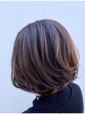 大人のナチュラルショートBOB                           2401