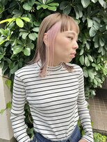 チュダック(ChuDuck)&nbsp;韓国風《インナーピンク》ハイトーン/ケアブリーチ/ダブルカラー