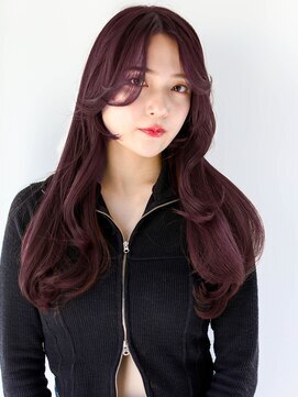 ガリカ 渋谷(Gallica) 大人艶髪ラベンダーカラー/地毛風カラー/レイヤーロング