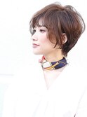 黄金比☆グラデーションショート