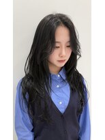 ガレリアエレガンテ 栄店(GALLARIA Elegante)&nbsp;ハイレイヤー/ロングレイヤー/レイヤーカット/地毛風カラー/暗髪