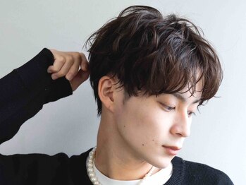 シーン 自由が丘(scene)の写真/似合わせとトレンドをおさえたメンズカットや、人気のソフトツイストパーマ・スパイラルパーマもおまかせ！