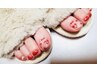 〈フットネイル〉画像持ち込みアート￥7000