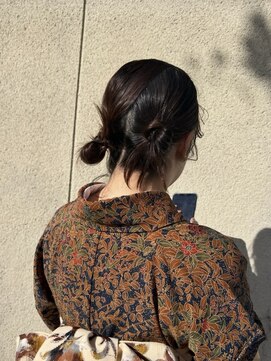 ヌークバイラヴェスト 四日市(neuk by lovest) タイトアレンジ　ボブ