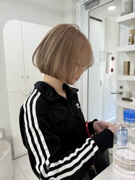 ガガ 心斎橋(GAGA) 小顔◎ボブルフ/ネビージュ/髪質改善/ハイトーン