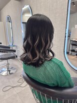 ラニシス ヘアー(Lanisis Hair)&nbsp;ロブ×インナーハイライト