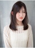 大人小顔レイヤーカット
