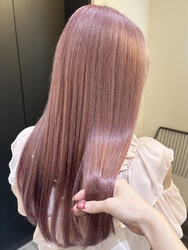 サロンドミルク 溝の口店(salon de MiLK) ピンクベージュ