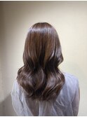 ブリーチなしアッシュベージュ