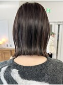 栄艶髪アッシュシークレットハイライト
