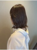 【竹内哉汰】大人ボブ/育むグレイ×オリーブベージュ/30代/博多