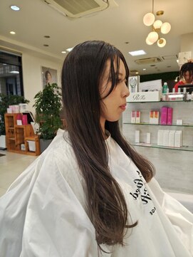 リファインド ギフト ヘアー ステージ(Refined gift HAIR STAGE) バレイヤージュハイライトグラデーションカラー