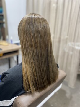 テーラヘアー 土浦店(TELA HAIR) ミルクティーベージュ