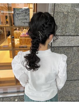 ロンドブルーム 天神大名店(Lond Bloom) 暗めカラー/ブリーチなしカラー/ヘアアレンジ/福岡/天神/20代