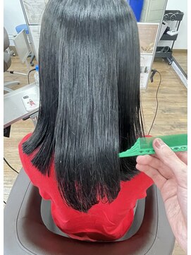 ブーム(BOOM) ツヤ感ストレートロングヘア