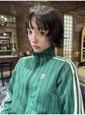 ナチュラルパーマボブ