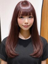 ヘアリゾート粋 新宿三丁目本店&nbsp;ナチュラル/レイヤーカット/ストレート/ブラウン