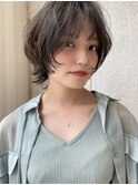 ウルフ/暗髪/地毛風カラー/NOBU