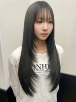 ラグナ(LAGUNA)&nbsp;【オリーブグレージュ/レイヤーカット/ケアブリーチ/10代/20代】