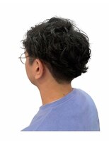 ブラウヘアアンドケア(care)&nbsp;メンズカット×シャドウパーマ