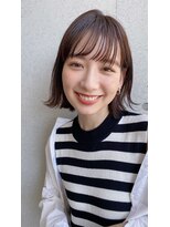 フラミューム 小田原(flammeum) 透明感ミディアムヘア