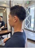 メンズバズカットテーパーフェード