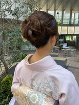 バサラ 大阪梅田店(VASARA) 訪問着 ヘアセット セミロング 礼装 大阪