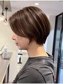 30代40代50代ショート大人ショート大人ショートボブママヘア