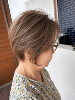 リドル ヘアー 駒生店(Riddle HAIR) 丸みシルエットショートボブ