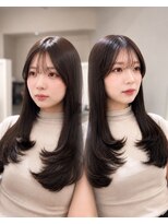 アチェロ(Acero.)&nbsp;韓国風レイヤー×透明感ダークチョコレートカラー