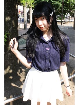 ストロベリーロックス 赤羽1番街店 グラデーションスタイル 黒染め