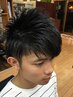 【男のスキャルプケア】カット＋眉カット＋炭酸スパ￥7500→￥6500