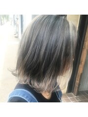 【奈良/inni hair】グレージュハイライト