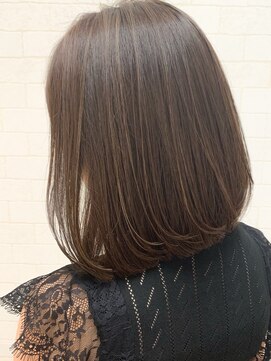 サンディーズ(Sandees) ▼重めボブ×ニュアンスハイライト