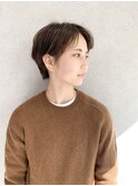 20代30代★スタイリング簡単♪大人小顔ハンサムショート