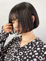 アイティー バイ アルバム 浦和店(IT by ALBUM)&nbsp;ミニボブ_マロンベージュAラインボブかきあげロング_ba311072