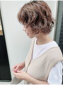 【二階堂光孝】ウルフボブレイヤーカットパーマ☆ベージュ透明感