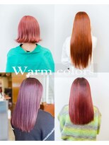 フィッツコア(FITS CORE)&nbsp;髪質改善で作るハイトーンと艶髪暖色カラーとビタミンカラー