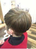 シルバーヘア白髪ぼかし / 髪質改善カラー