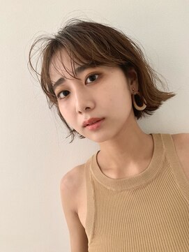 モノクロ(MONOCHRO) シークレットWカラー/ボブ/切りっぱなしボブ/ダブルカラー/