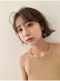 シークレットWカラー/ボブ/切りっぱなしボブ/ダブルカラー/