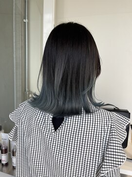 アライブ ハラジュク(ALIVE harajuku) ペールブルーグラデーションryota