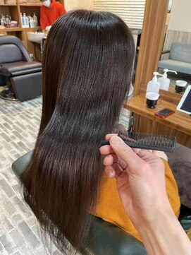 ビーチ ヘア メイク 綱島店(BEACH hair make) オイルカラーでツヤ髪♪
