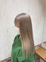 ソワン ドゥ ブレス 立花店(soin de brace) ミルクティーグレージュ/小顔