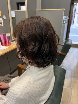 エニー 四条大宮(aNy) レイヤーボブ×コスメカール