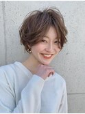 ショート/前髪カット/顔周り×ブリーチなし/髪質改善[池袋]